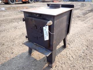 SBI Wood Stove, SN 028982, 25 In. X 18 In. X 28 In.