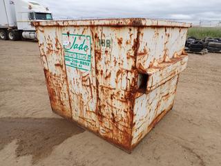 75 In. X 70 In. X 63 In. Refuse Dump Bin