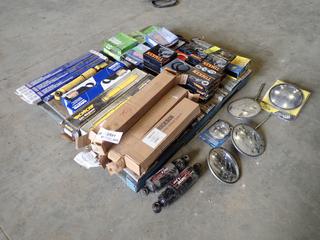 Unused Parts, Hardware and Automotive Supplies, Including: Tinker Roller Bearings, Monroe, Paccar and Hendrickson Shock Absorbers, Windshield Wipers, Mirrors, Wheel Seals and More  (R-4-2)