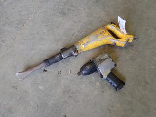 Husky H4140 1/2 In. Impact Wrench and Atlas Copco Pneumatic (C-2)