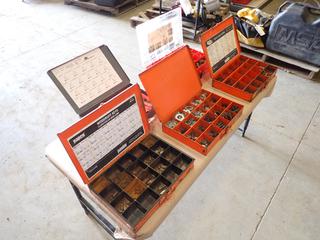 Assorted Cases of Parts, Hardware and Supplies, Including: Thread Repair Kits, Woodruff Keys, Nuts, Bolts, Screws, Threaded Adapters and More  (T-2-3)