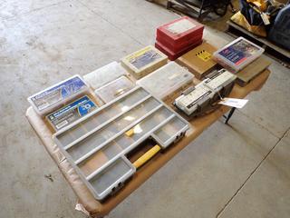 Assorted Cases of Parts, Hardware and Supplies, Including: R-Pin Kits, Boss and Tube Fittings, Metric Nuts, O-Rings and More  (T-2-3)