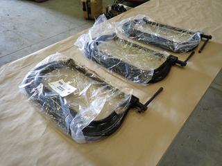 (3) 12 In. Drop-Forged C-Clamps  (F-2)