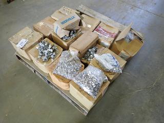 Qty Of Hexagon Head Cap Screws, Nuts, 1/2 In. Bolts And Assorted Supplies