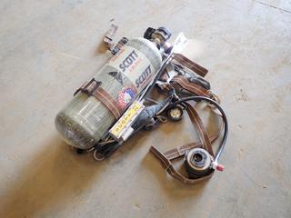 Scott Air Pack w/ Harness, Regulator And Gauge  (C-2)