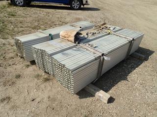 (3) Bundles Of 1.5 In. X 1.5 In. X 93 In. (L) Aluminum Tracks