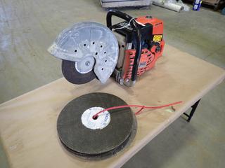 Speedicut Model SC7314 14 In. Cut Off Saw c/w Qty Of Blades. SN 5800469 *Note: Good Running Condition, as per Consignor* (G-1)