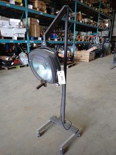Castle Model 2410M Surgical Light, 120V, Single Phase, 60HZ, SN 6283  (Z)