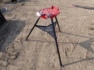 Ridgid Model 460 Portable Pipe Chain Tri Stand Vise, 1/8 In. to 6 In.