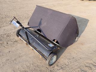 Red Rock Tow Behind Lawn Sweeper, 4 Ft. (W)