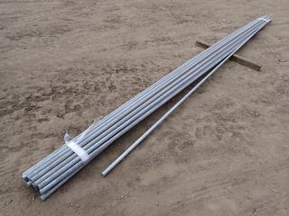 (20) Pieces of  Pipe, 1 3/8 In. X 21 Ft. (L)  (Row 4)