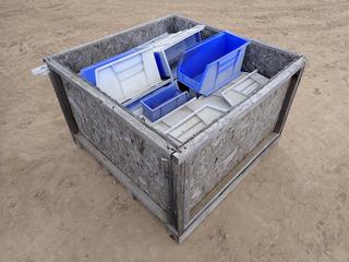 Qty of Assorted Akro-Mils Plastic Storage/Bolt Bins