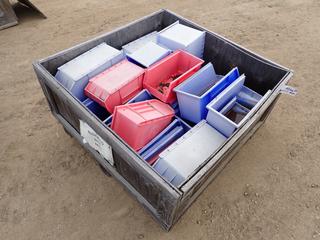 Qty of Assorted Akro-Mils Plastic Storage/Bolt Bins