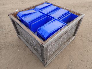 Qty of Assorted Akro-Mils Plastic Storage/Bolt Bins