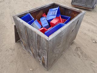 Qty of Assorted Akro-Mils Plastic Storage/Bolt Bins