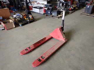 2018 Dayton 5500lb Cap. Pallet Jack. SN 4066087