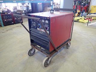 Lincoln Electric DC-400 230/460V 3-Phase Multi-Process Welder c/w Cart. SN U1970907887  (N-1-1)