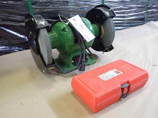Superior Power Tools 8 In. Bench Grinder, Model SPT215, c/w Tail Pipe Expander, Model M1001  (G-2)