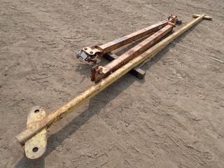 (2) Caldwell Group Model 32-5-8/14 8 Ft. - 14 Ft. 5-Ton Spreader Bars c/w 16 Ft. Spreader Bar