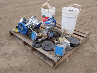 Qty Of Gate Valves, Ball Valves, Flanges, Joiners, Blinds And Assorted Supplies