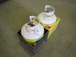 (2) July 2021 20 lb. Propane Tanks  (B-2)