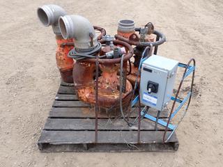 (3) Hydraulic Goodwin Pumps Geartek Type Heidra 150, SN 0852904797 and Electric Power Box