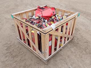 Qty of Assorted Fire Extinguishers, *Note: Certifications from 2020 to 2023*
