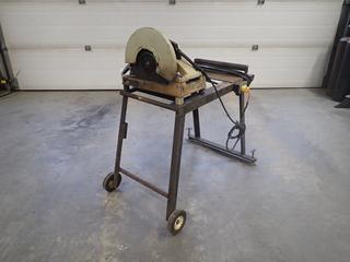 Makita 2414 115V Portable Cut Off Saw. SN 7913T0LC *Note: This Item Is Located Offsite In Alberta Beach, For More Info Contact Richard @780-222-8309* *Note: This Item Is Located Offsite In Alberta Beach, For More Info Contact Richard @780-222-8309*