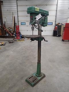 1992 Rexon RDM-100F 115/120V 14 In. Drill Press w/ 5/8 In. Cap. SN 2747 *Note: This Item Is Located Offsite In Alberta Beach, For More Info Contact Richard @780-222-8309*