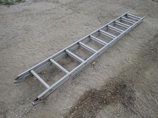 20 Ft. Aluminum Extension Ladder *Note: This Item Is Located Offsite In Alberta Beach, For More Info Contact Richard @780-222-8309*