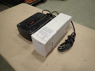 Surge Protectors: Smart Link SLP-625P, 100/120V, 8A, 50/60HZ and APC Back-UPS 350 BE350G-Cn, 120V, 8A, 60HZ  (G-1)