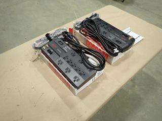 (2) Unused APC P11VT3MP10-CN SurgeArrest Surge Protector, 120V, 15A, 50/60HZ  (G-1)