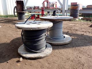 Qty of Armored Cable and Ft-2, P-7K-123 033 MSHQ, 600V, ROHS 0794 FT, 90 C. (UL) Water Resistant Electrical Cable, *Note: Unknown Lengths*