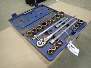 Incomplete Westward 3/4 In. Socket Set  (E-2)