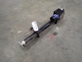 Powerfist 3500lb 12V Electric Jack w/ 18 In. Height Range *Note: This Item Is Located Offsite In Alberta Beach, For More Info Contact Richard @780-222-8309*