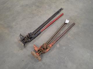 (2) Hand Jacks *Note: This Item Is Located Offsite In Alberta Beach, For More Info Contact Richard @780-222-8309*