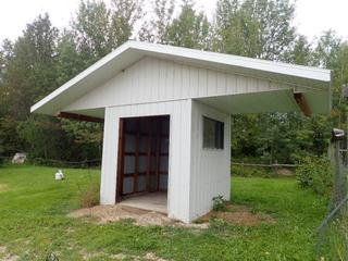 101 In. X 101 In. X 13 1/2 Ft. Skid Mtd. Storage Shed, Overall Dimensions: 24 1/2 Ft. X 12 1/2 Ft *Note: Buyer Responsible For Loadout, This Item Is Located Offsite In Alberta Beach, For More Info Contact Richard @780-222-8309*