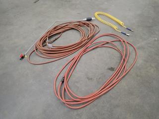 Qty Of 1/4 In. And 3/8 In. Air Hose *Note: This Item Is Located Offsite In Alberta Beach, For More Info Contact Richard @780-222-8309*