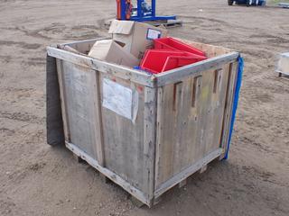 U-line Bolt Bins, First Aid Supplies, 15 In. X 15 In. X 14 In. Metal Crates and More  (Row 4)