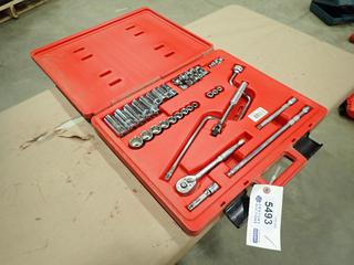 Stanley Proto 3/8 In. Dr. 12-Point Socket Set  (E-2)