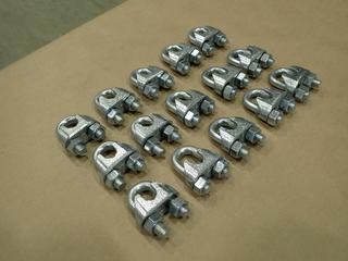 Qty of 1/2 In. Wire Rope Clips (D-2)