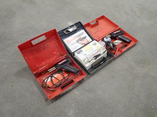 (2) Weller Soldering Guns c/w Weller Soldering Iron, Paste And Solder *Note: This Item Is Located Offsite In Alberta Beach, For More Info Contact Richard @780-222-8309*