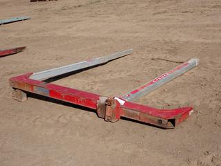 Log Rack For Flat Deck Trailer, 18 In. X 101 In.