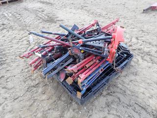 Qty of Pipe Stands w/ V and Roller Heads