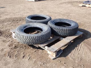 (3) Tires: Bridgestone Blizzak WS-50 195/65R15, Firestone Winterforce P195/75R14 and P205/75R14