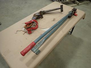 Pallet Puller w/ Shackle, MCC Mild Steel Threaded Rod Cutter 3/8 In. to 1/2 In.  (E-2)