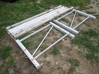 Pallet Racking Includes: (2) 4 Ft. X 3 Ft. Uprights And (4) 8 Ft. Cross Beams *Note: This Item Is Located Offsite In Alberta Beach, For More Info Contact Richard @780-222-8309*