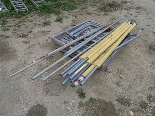 Qty of Trampoline Fence And Frame Parts *Note: This Item Is Located Offsite In Alberta Beach, For More Info Contact Richard @780-222-8309*