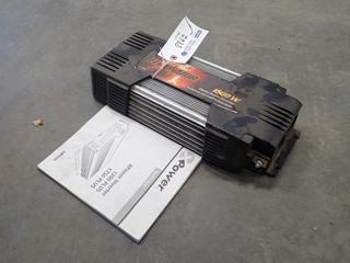 Motomaster Eliminator 115V 1500W Power Inverter. SN 31414 *Note: This Item Is Located Offsite In Alberta Beach, For More Info Contact Richard @780-222-8309*
