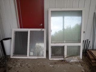 (2) 43 In. X 65 3/4 In. And (1) 48 In. X 40 In. Windows *Note: This Item Is Located Offsite In Alberta Beach, For More Info Contact Richard @780-222-8309*